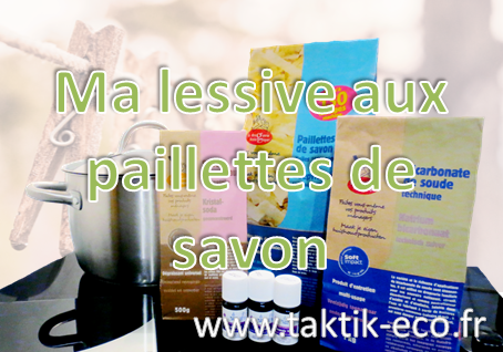 Lessive aux paillettes de savon photo presentation