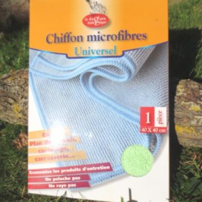 Chiffon microfibre multi-usage