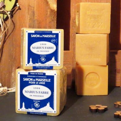 Savon de marseille blanc filme 6 